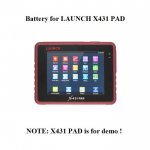 Battery Replacement for LAUNCH X431 PAD Scan Tool